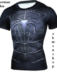 Áo tập thể hình người nhện màu đen